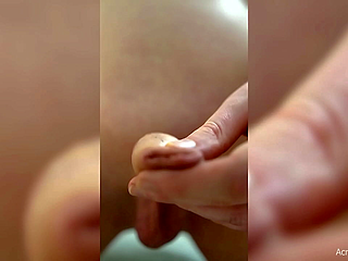 Close Up Foreskin and Oil Play Teaser
