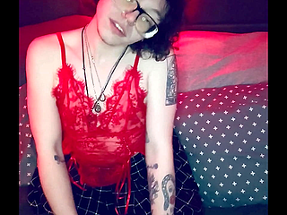 Emo Trans Guy Spreads His Legs For You